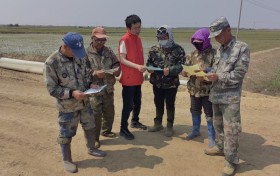 北大荒集团八五九农场禁毒铲毒不止步宣传踏查守净土